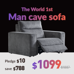 42%0FF for EliteNest man cave sofa -Limited Pre-launch Offer