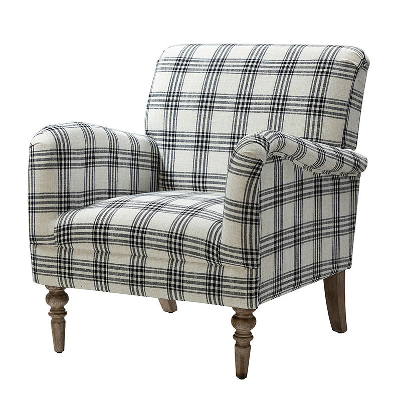 Sadie Upholstered Armchair with End Table,2-Piece Living Room Sets