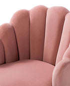 Ariel Scalloped Velvet Armchair