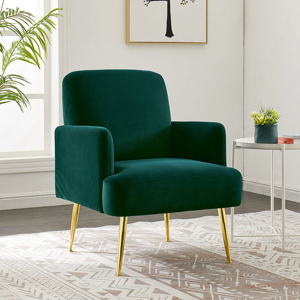 Palencia Armchair with Metal Leg