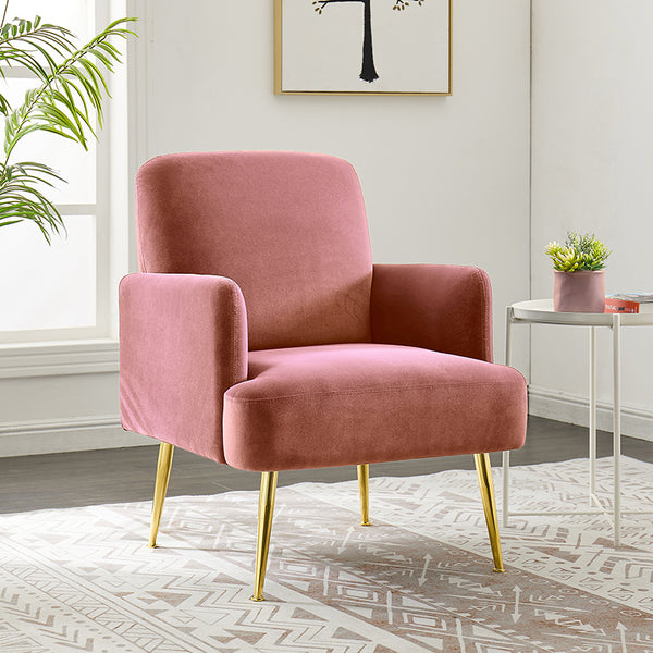 Palencia Armchair with Metal Leg