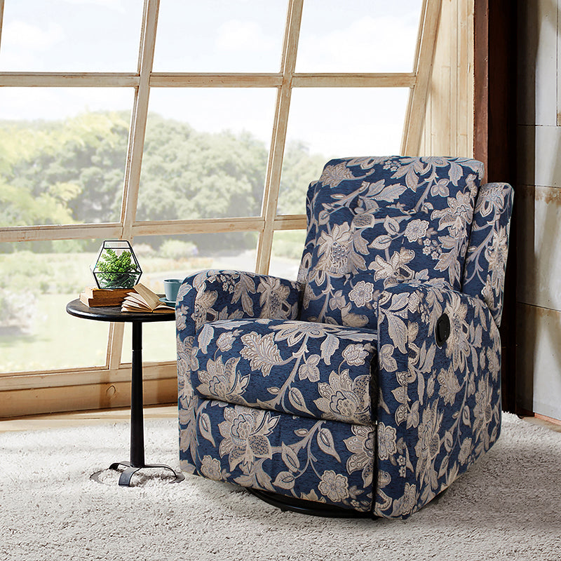 Camilo Swivel Recliner Hulala Home