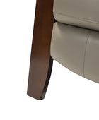 Melisa Genuine Leather Manual Recliner