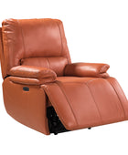 Flavia Genuine Leather Power Recliner
