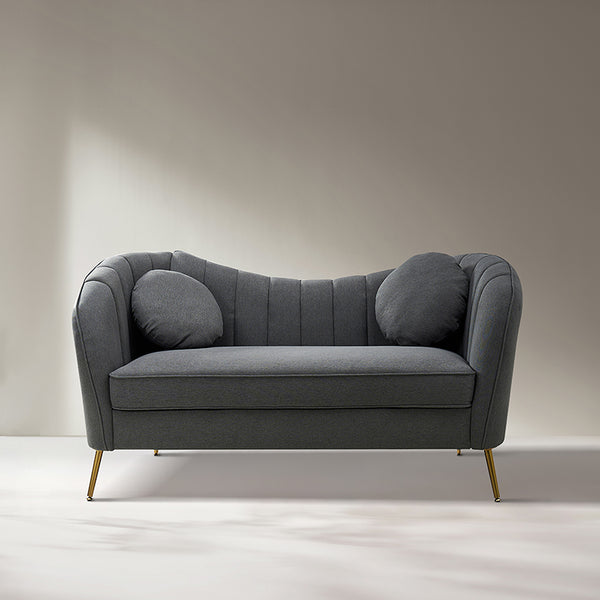 Emilio Contemporary Tufted Back Elegant and Comfortable Loveseat