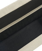 Benito 59.4" Wide End of Bed Storage Couch Bench with Two Throw Pillows