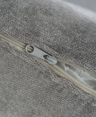 Benito 59.4" Wide End of Bed Storage Couch Bench with Two Throw Pillows