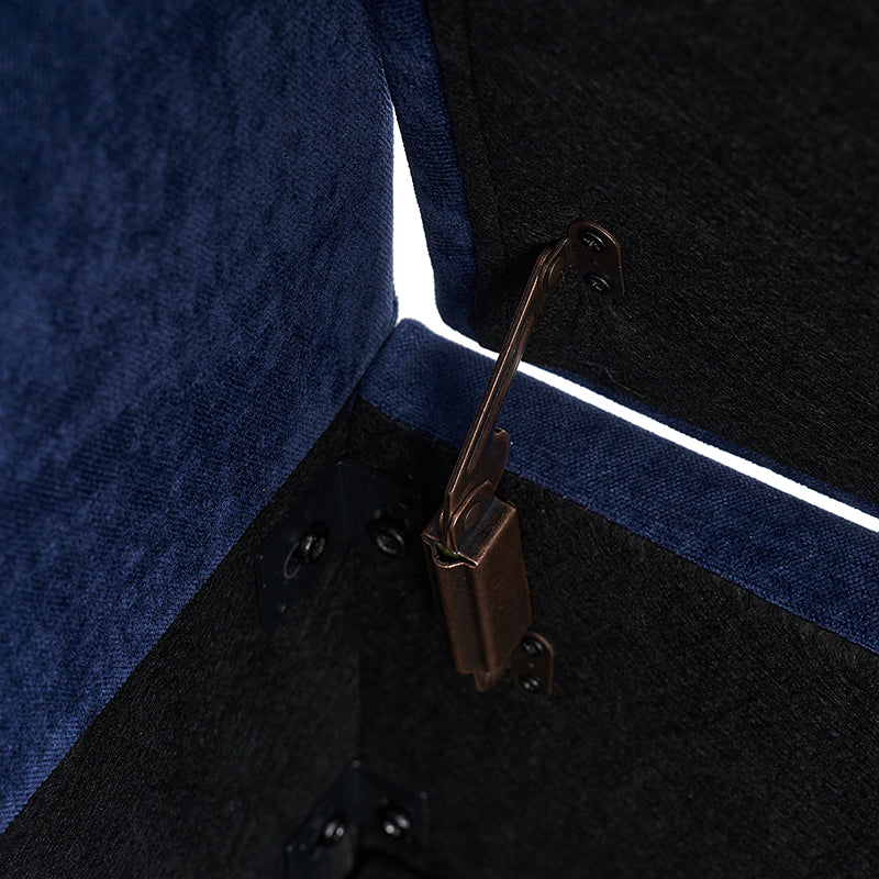 Benito 59.4" Wide End of Bed Storage Couch Bench with Two Throw Pillows