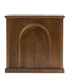 Lorenz 35'' Tall 2 - Door Accent Cabinet With Adjustable Shelves