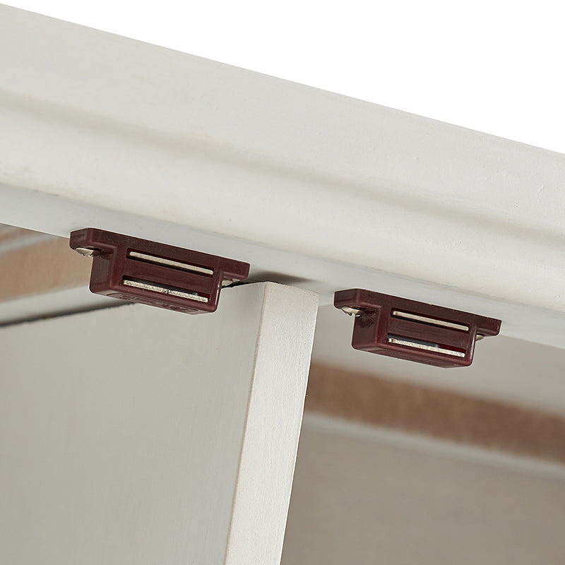 Lorenz 35'' Tall 2 - Door Accent Cabinet With Adjustable Shelves