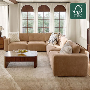 Memosa Cozy Modern Living Room - HULALA HOME