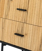 Nahuel Modern Nightstand With Two Drawers(Optional Types)