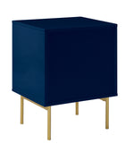 Nahuel Modern Nightstand With Two Drawers(Optional Types)