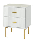 Nahuel Modern Nightstand With Two Drawers(Optional Types)