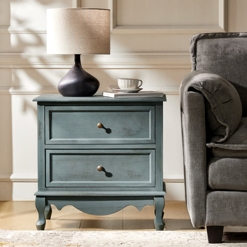 Galatea 24"Tall 2 - Drawer End Table Chest(Optional Types)