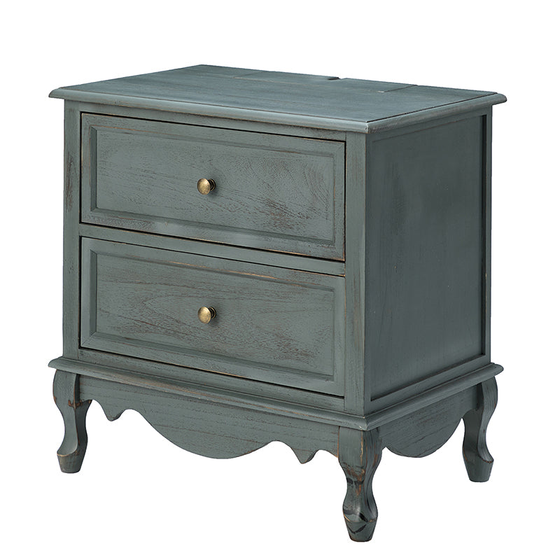 Galatea 24" Tall 2 - Drawer Nightstand Chest