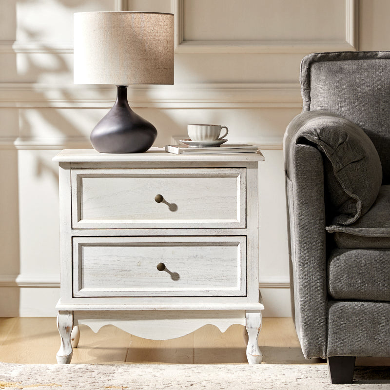 Galatea 24"Tall 2 - Drawer End Table Chest(Optional Types)