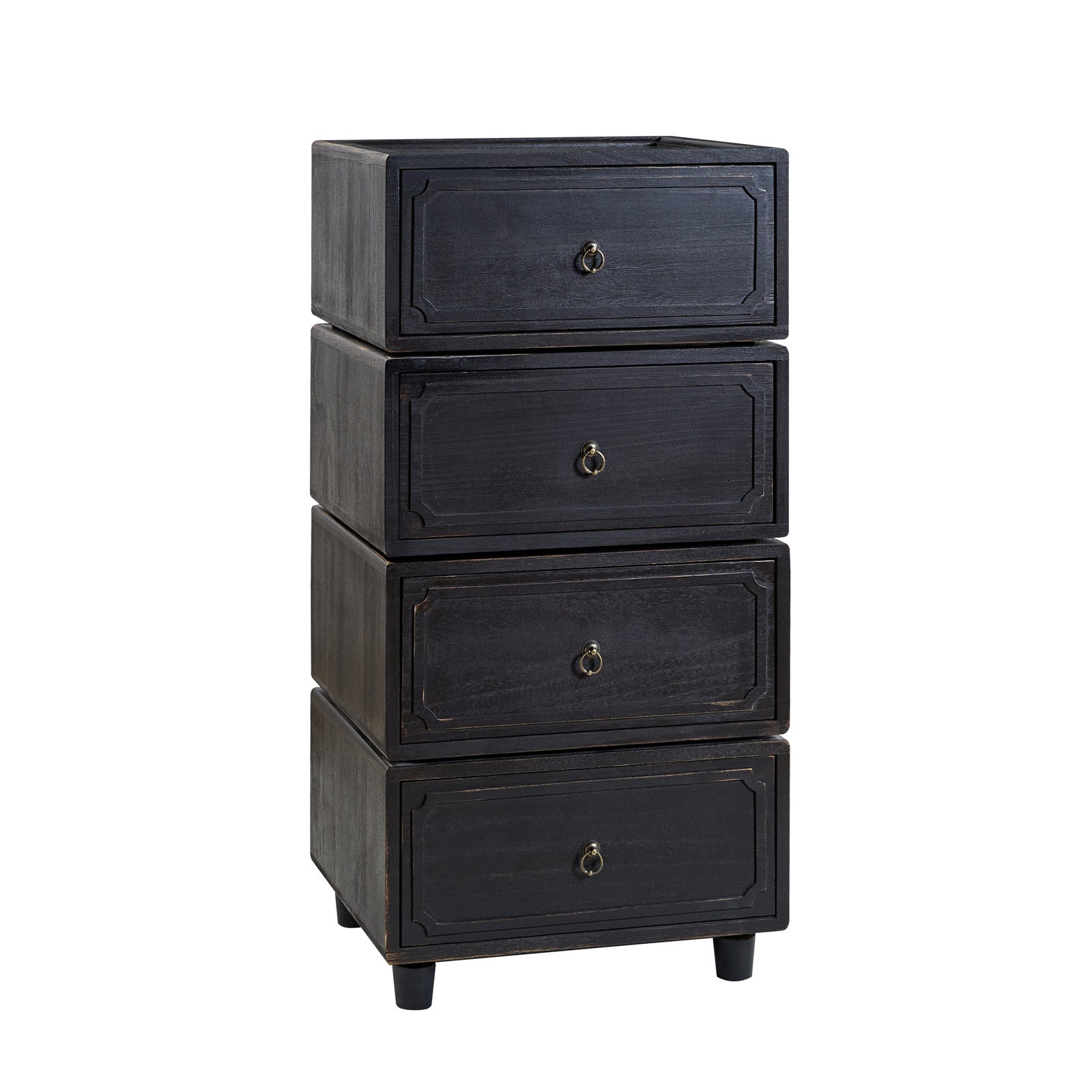 Peggie Transitional Farmhouse Combination Nightstand(Multiple Unit Options)