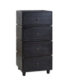 Peggie Transitional Farmhouse Combination Nightstand(Multiple Unit Options)