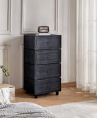 Peggie Transitional Farmhouse Combination Nightstand(Multiple Unit Options)