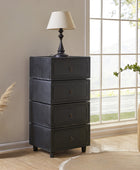 Peggie Transitional Farmhouse Combination Nightstand(Multiple Unit Options)