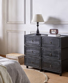 Peggie Transitional Farmhouse Combination Nightstand(Multiple Unit Options)