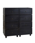 Peggie Transitional Farmhouse Combination Nightstand(Multiple Unit Options)