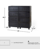 Peggie Transitional Farmhouse Combination Nightstand(Multiple Unit Options)