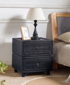 Peggie Transitional Farmhouse Combination Nightstand(Multiple Unit Options)