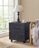 Peggie Transitional Farmhouse Combination Nightstand(Multiple Unit Options)