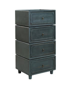 Peggie Transitional Farmhouse Combination Nightstand(Multiple Unit Options)