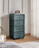 Peggie Transitional Farmhouse Combination Nightstand(Multiple Unit Options)