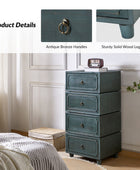 Peggie Transitional Farmhouse Combination Nightstand(Multiple Unit Options)