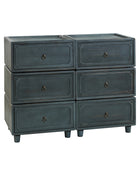 Peggie Transitional Farmhouse Combination Nightstand(Multiple Unit Options)