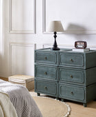 Peggie Transitional Farmhouse Combination Nightstand(Multiple Unit Options)