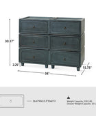 Peggie Transitional Farmhouse Combination Nightstand(Multiple Unit Options)