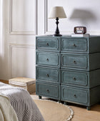 Peggie Transitional Farmhouse Combination Nightstand(Multiple Unit Options)