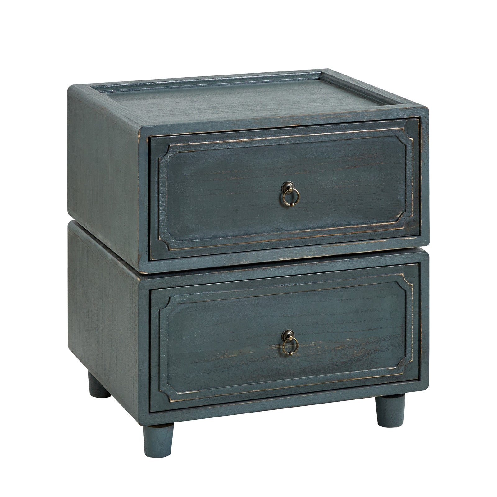 Peggie Transitional Farmhouse Combination Nightstand(Multiple Unit Options)