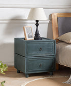 Peggie Transitional Farmhouse Combination Nightstand(Multiple Unit Options)