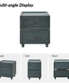 Peggie Transitional Farmhouse Combination Nightstand(Multiple Unit Options)