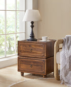 Peggie Transitional Farmhouse Combination Nightstand(Multiple Unit Options)