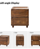 Peggie Transitional Farmhouse Combination Nightstand(Multiple Unit Options)