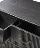 Galatea 3-Drawer Rustic Nightstand with Charging Station(Optional Types)