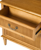 Farmhouse Solid Wood Nightstand (Optional Types)