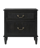 Farmhouse Solid Wood Nightstand (Optional Types)