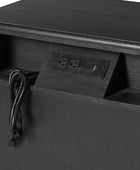 Farmhouse Solid Wood Nightstand (Optional Types)