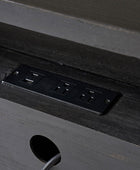 Jules Classic Solid Wood 3-Drawer Nightstand with USB Ports