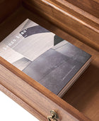 Jules Classic Solid Wood 3-Drawer Nightstand with USB Ports