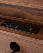 Jules Classic Solid Wood 3-Drawer Nightstand with USB Ports