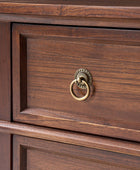 Jules Classic Solid Wood 3-Drawer Nightstand with USB Ports